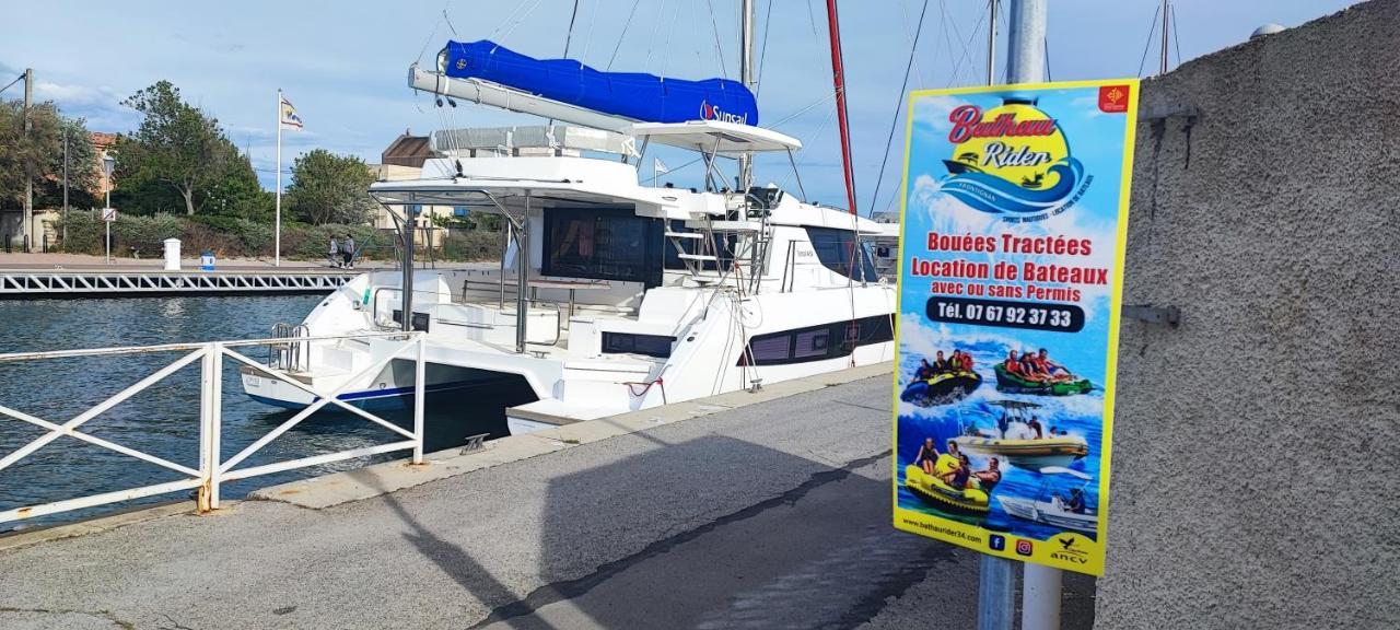 La Perle Bleue, 100 M De La Plage, Parking, Wifi Frontignan Εξωτερικό φωτογραφία